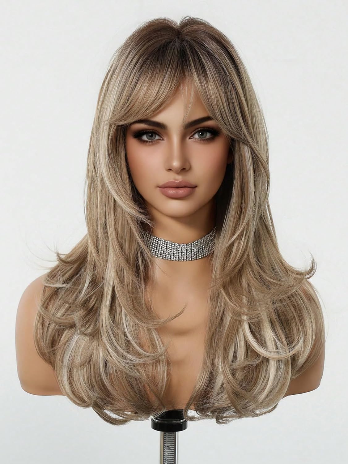 Long Blonde Wig - Natural Looking Heat Resistant Synthetic Hair | Perfect for Daily Wear & Parties