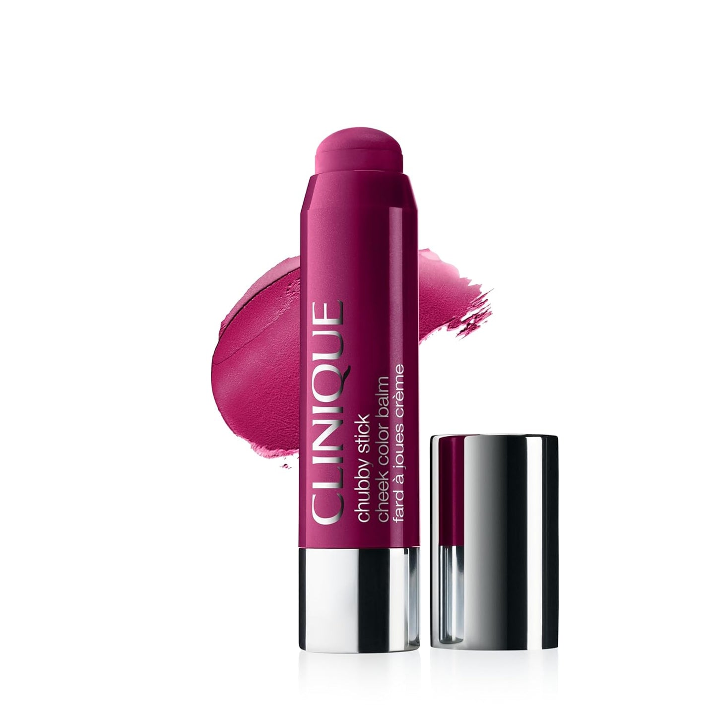 Clinique Chubby Cream Blush Stick - Long-Lasting Cheek Colour Balm for Healthy Glow | Travel-Friendly