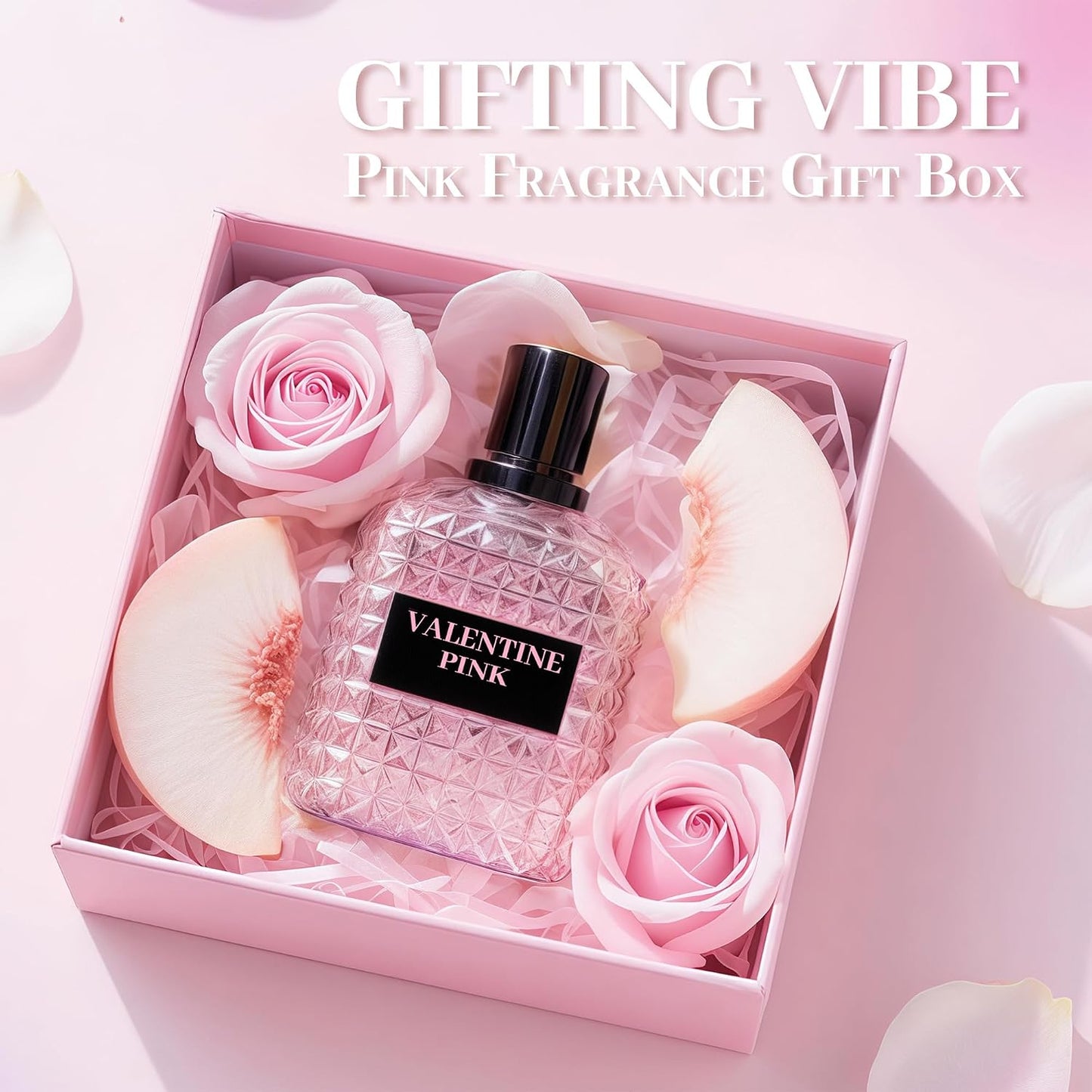 4PCS Women's Perfume Gift Set - Sweet Fruity Vanilla Scents | 3.4 Fl Oz Each