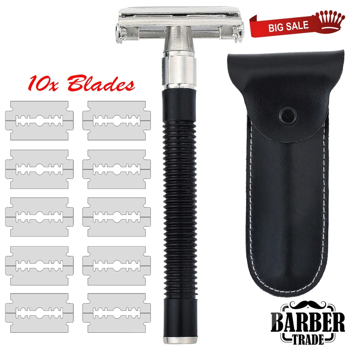 Butterfly Double Edge Razor Safety Razor Fits All Double Edge Razor