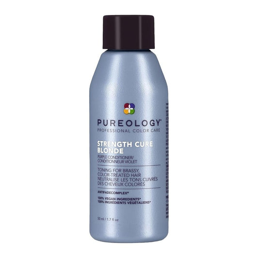 Pureology Strength Cure Blonde Purple Conditioner - Strengthens Blonde & Color-Treated Hair | Sulfate-Free & Vegan