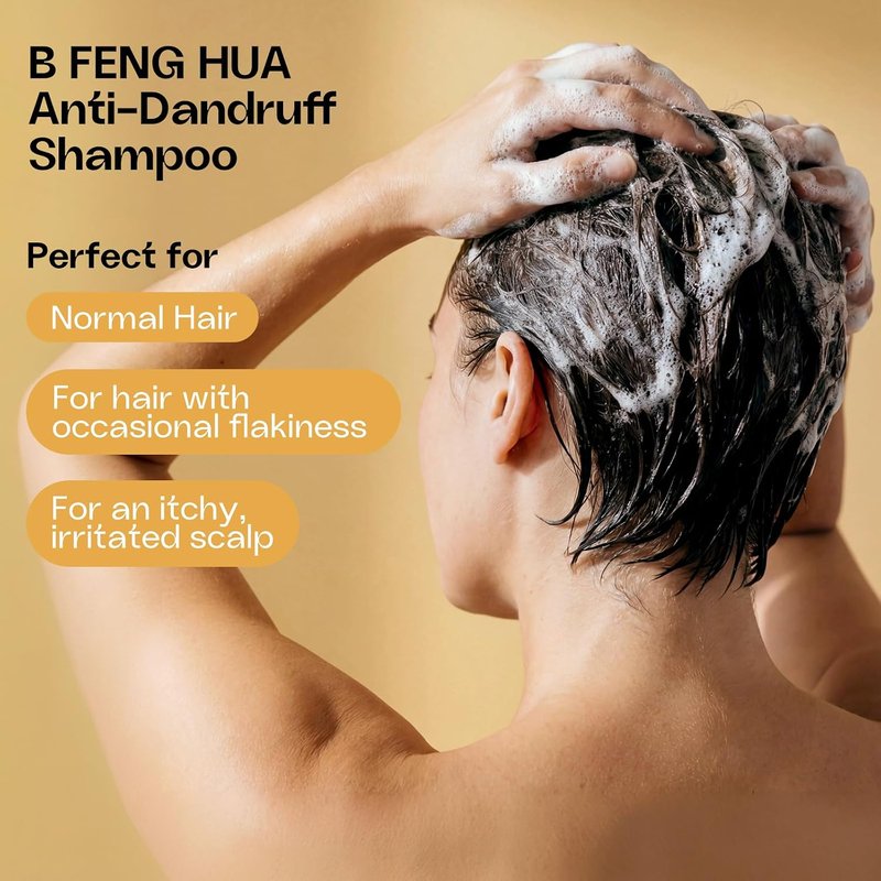 Anti-Dandruff Shampoo - Oil & Flake Control for Itchy Scalp Relief | 13.5 Fl Oz, All Hair Types