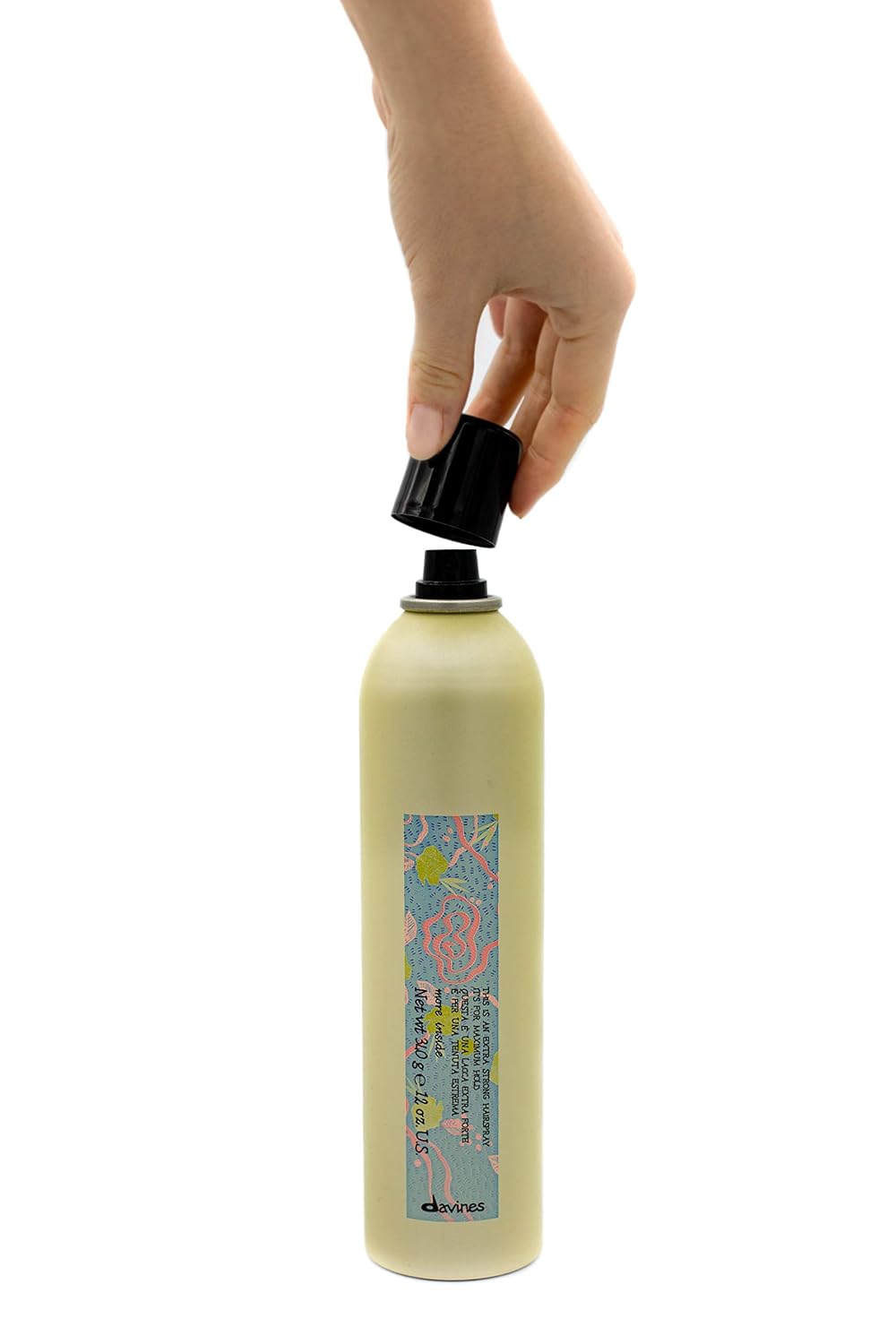 Davines Extra Strong Hairspray - Maximum Hold, Residue-Free Styling | 12 Fl. Oz.