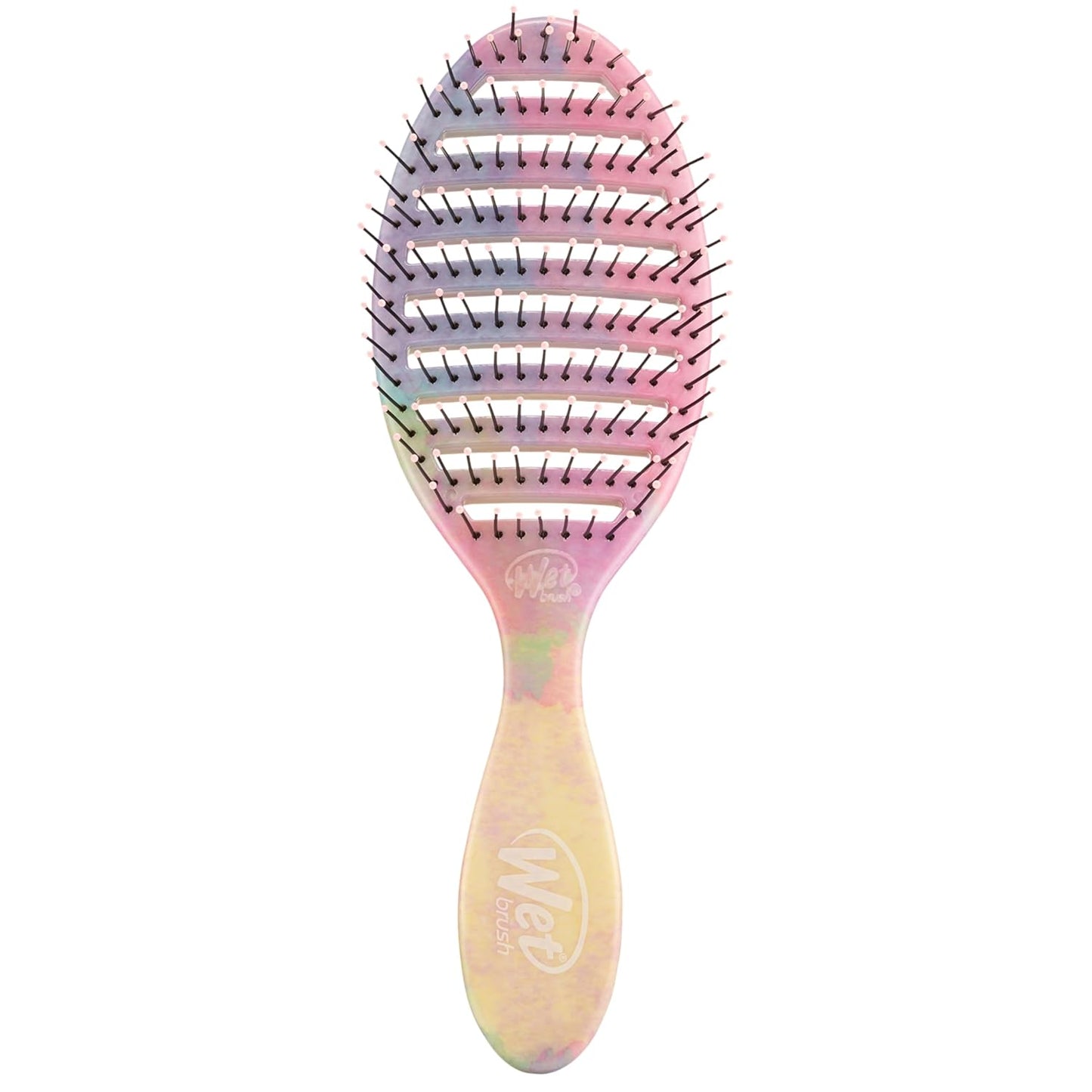 Speed Dry Hair Brush - Vented Design with Soft HeatFlex Bristles | Ergonomic Aqua Brush for Tangle-Free Blow Drying