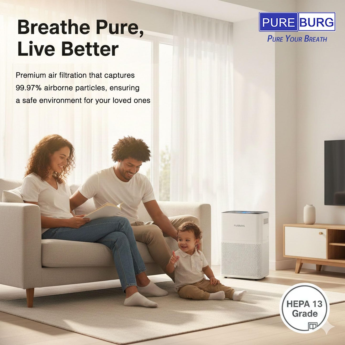 PUREBURG 6-Pack Replacement Filter Compatible with Electric Cleaner K9 Hot Blow Dryer Pet-Hair Dryer Filter Air Clean Refresh Air Filter