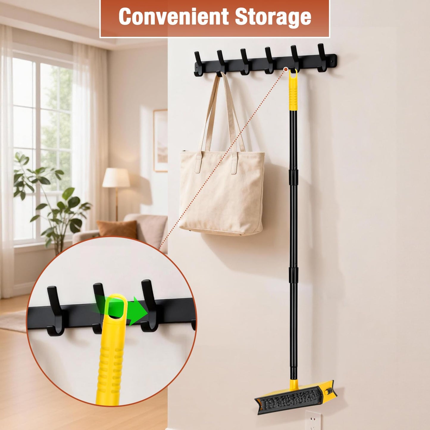 Ceiling Fan Cleaner Duster with Extension Pole, Fan Blade Cleaner Microfiber Cleaning Tool with Reusable Chenille Mop Head for High Ceiling Fan Blade Blinds Cobweb