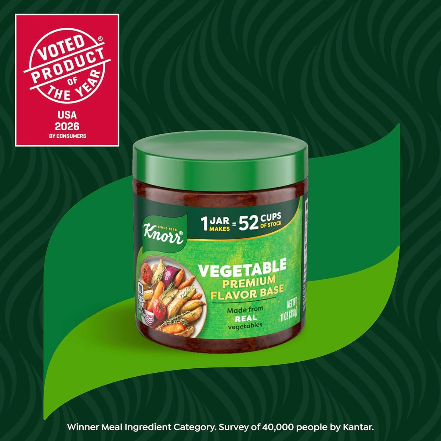 Knorr Premium Vegetable Flavor Base - Versatile Cooking Ingredient | 11 Oz
