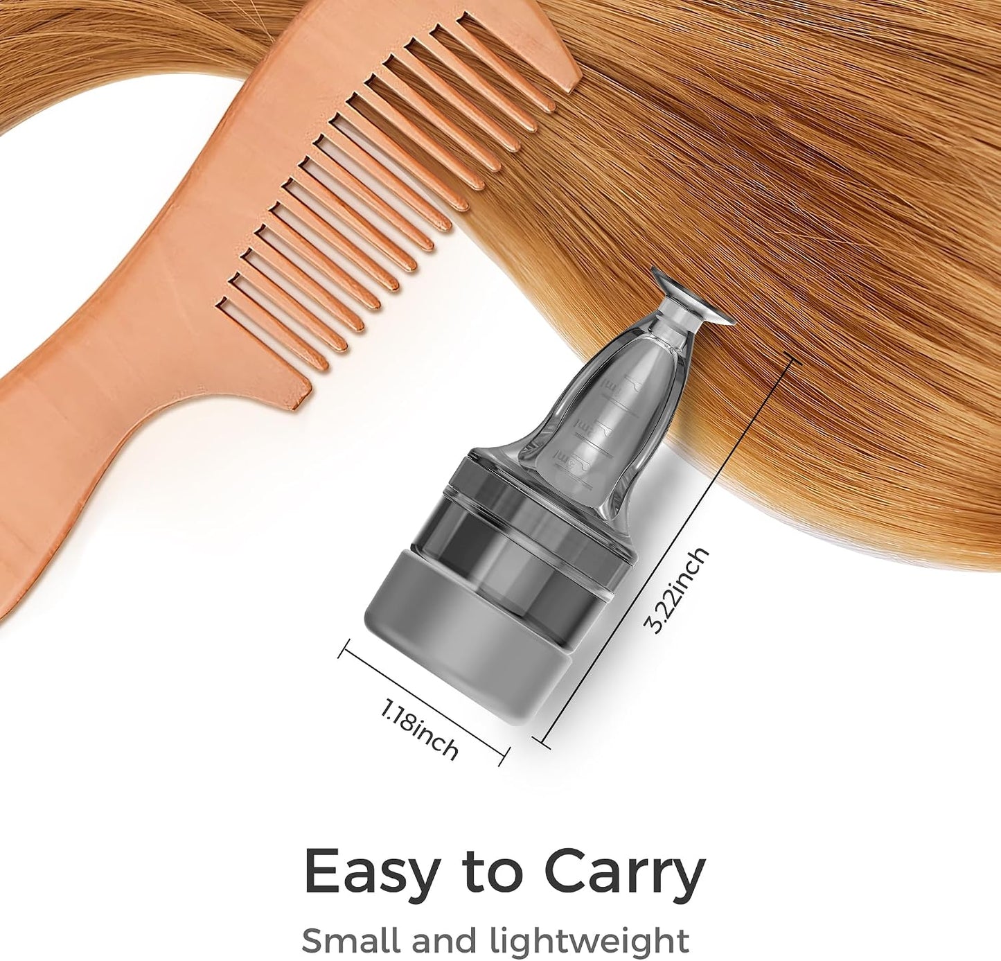 Minoxidil Applicator Tool - Quick & Efficient Hair Serum Application | No Mess, Compact Design
