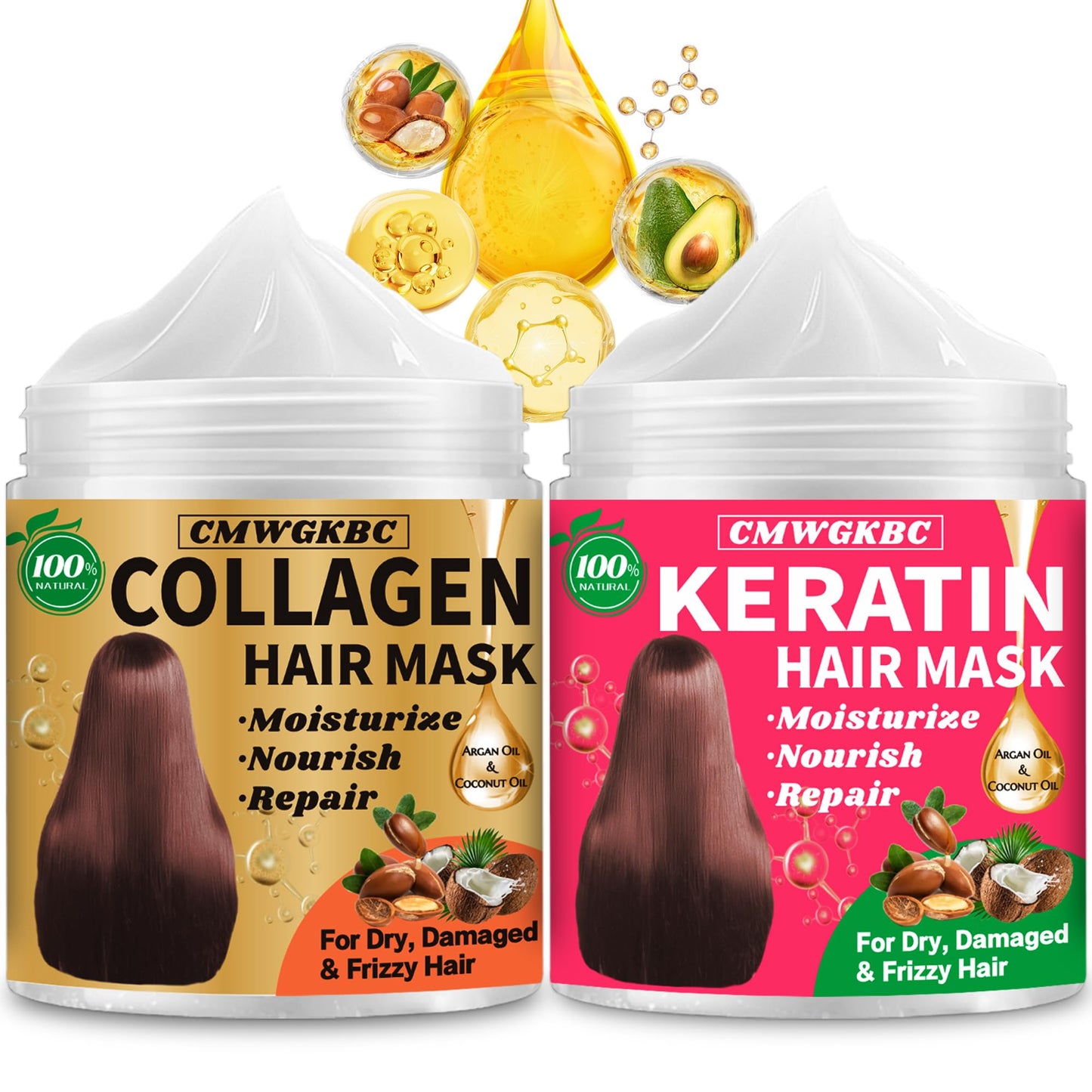 Deep Conditioning Hair Mask,Keratin Hair Treatment & Collagen Hair Mask
