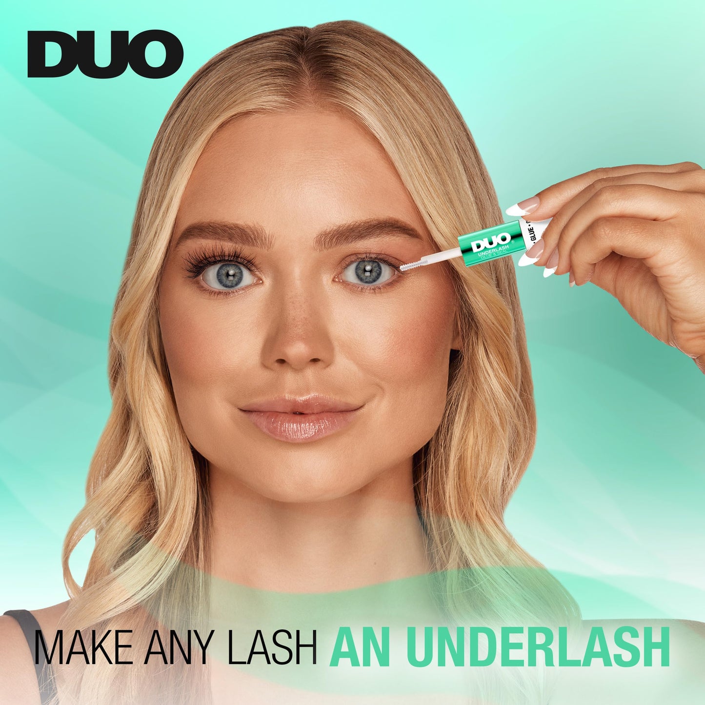 DUO Under Lash Glue & Seal – Clear Eyelash Adhesive with Gentle Removal, Easy 1 Day Wear, Strong Hold Eyelash Glue for DIY Lash Clusters