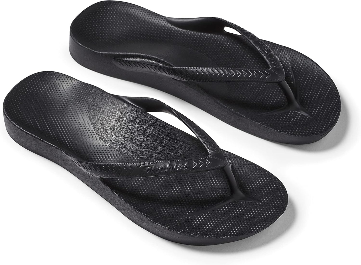 Archies Arch Support Flip Flops | Orthotic Sandals for Plantar Fasciitis Relief - Lightweight, Cushioning & Shock-Absorbing Comfort
