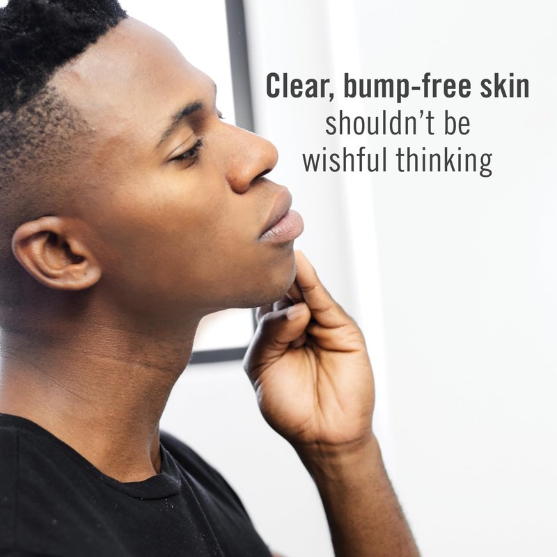 DX Smooth Bump Shield Combo Set for Men | Razor Bumps & Ingrown Hair Prevention Kit | Face Wash, Intensive Serum, Daily Moisturiser | Vegan, Cruelty-Free