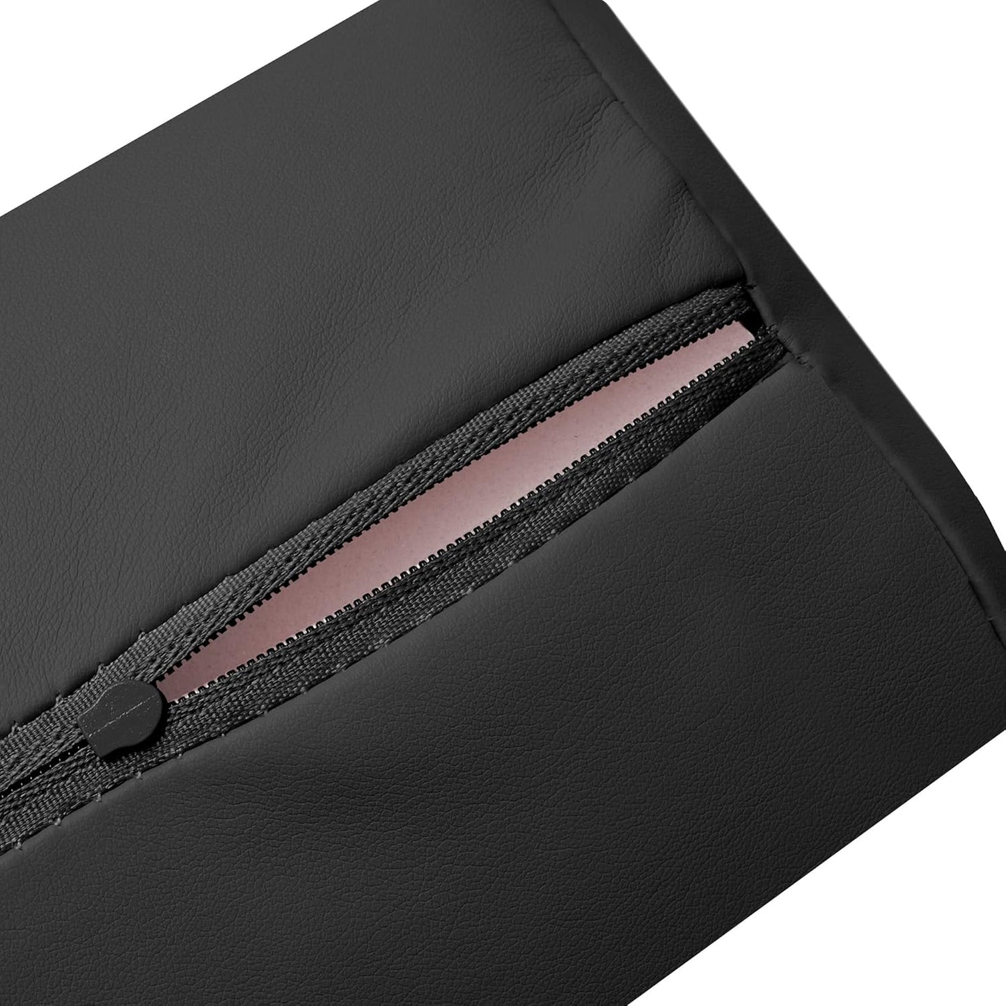 Half Round Massage Table Bolster Pillow Pad - 26 x 6 x 3 Inch - Black Comfort & Support