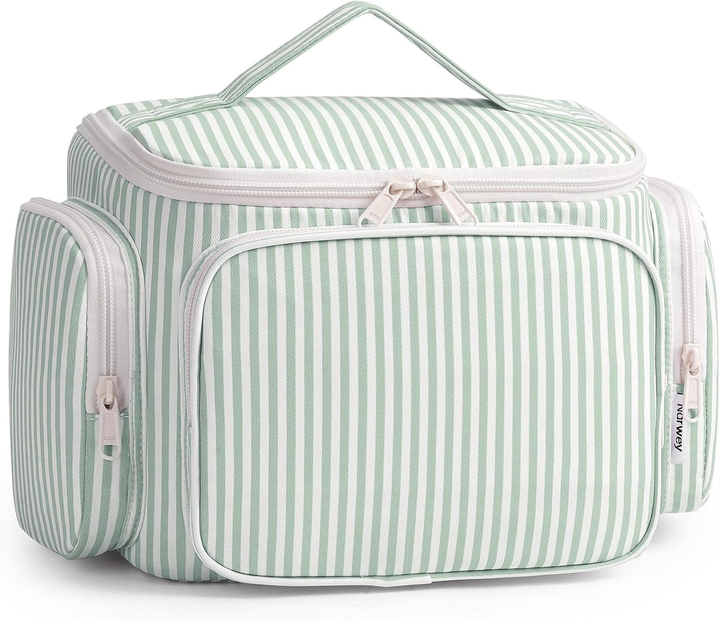 Hanging Travel Toiletry Bag for Women - Large Makeup Organizer with Wet Pocket | Portable Cosmetic Bag