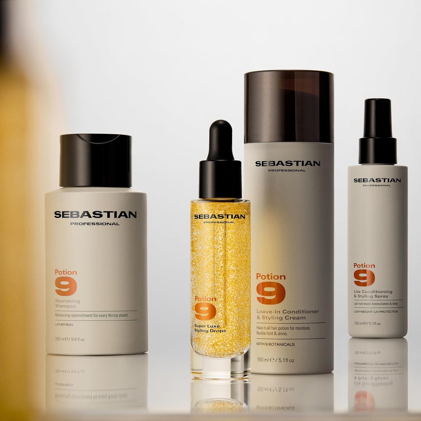 Sebastian Professional Potion 9 - Wearable Hair Styling Treatment | Leave-In Conditioner for Flexible Hold