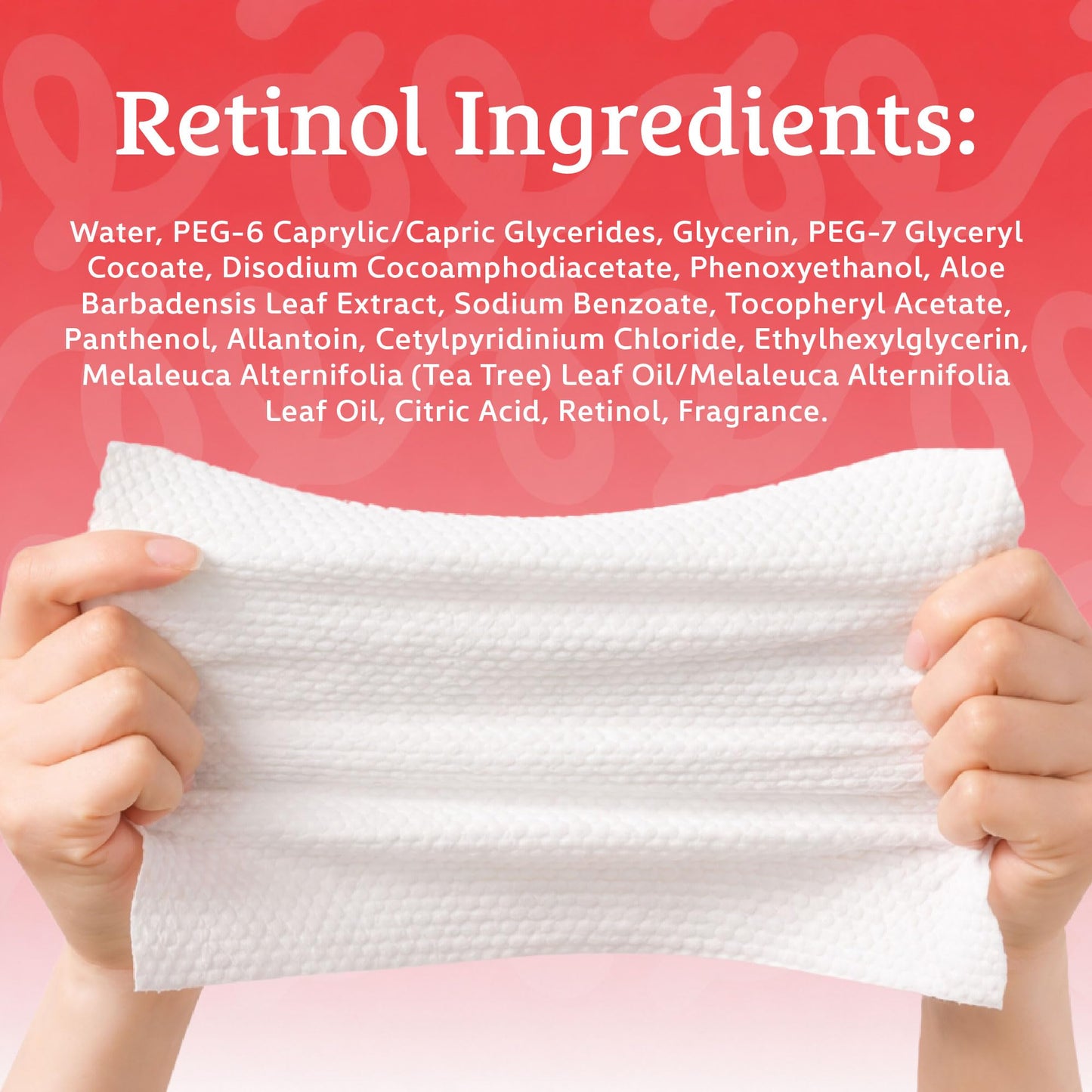 Body Prescription Makeup Cleansing Wipes - Gentle and Effective Face Wipes, 50 Count (Pack of 2), Retinol