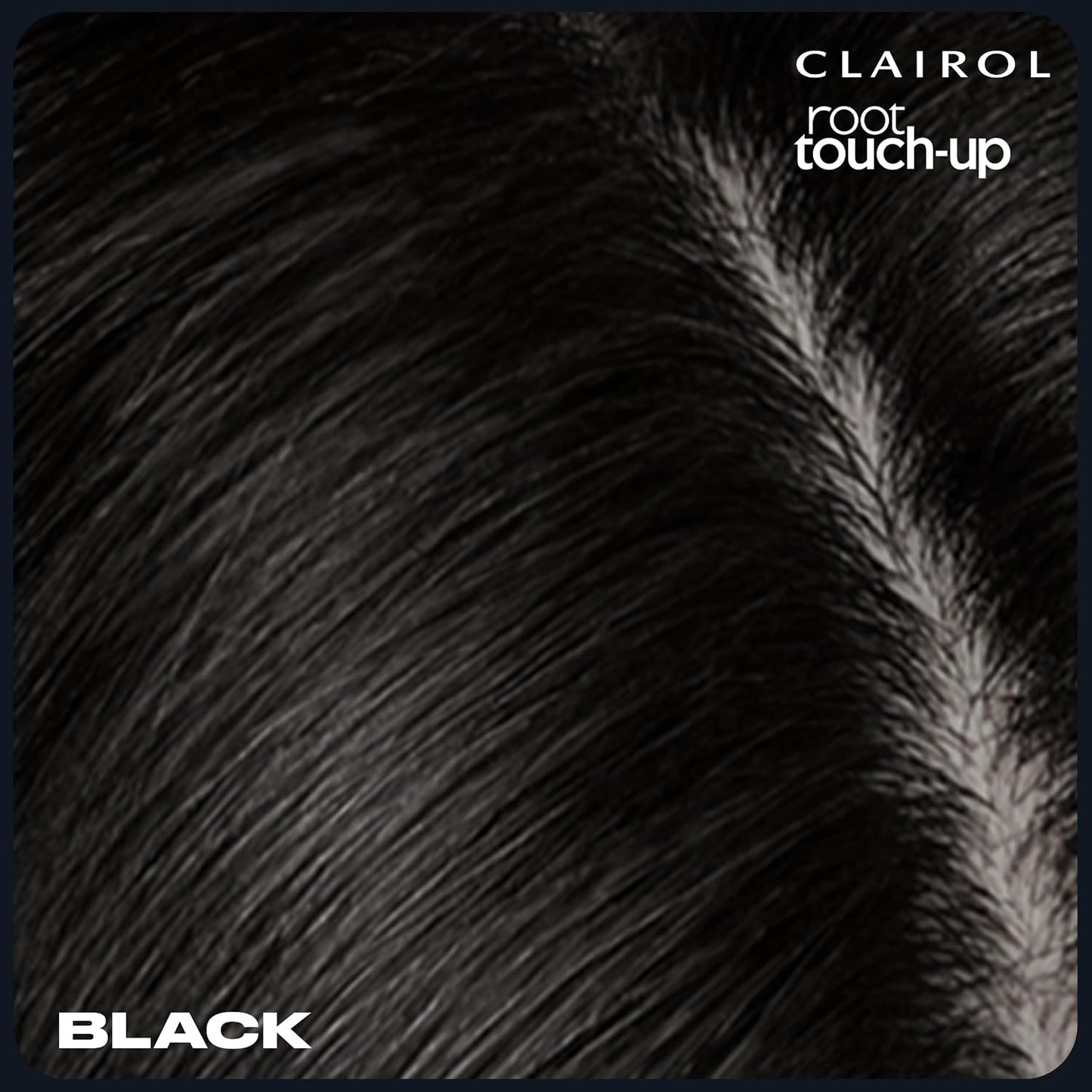 Clairol Root Touch-Up Hair Color Gel - Semi-Permanent Black | Blends Gray Hair | 2 oz