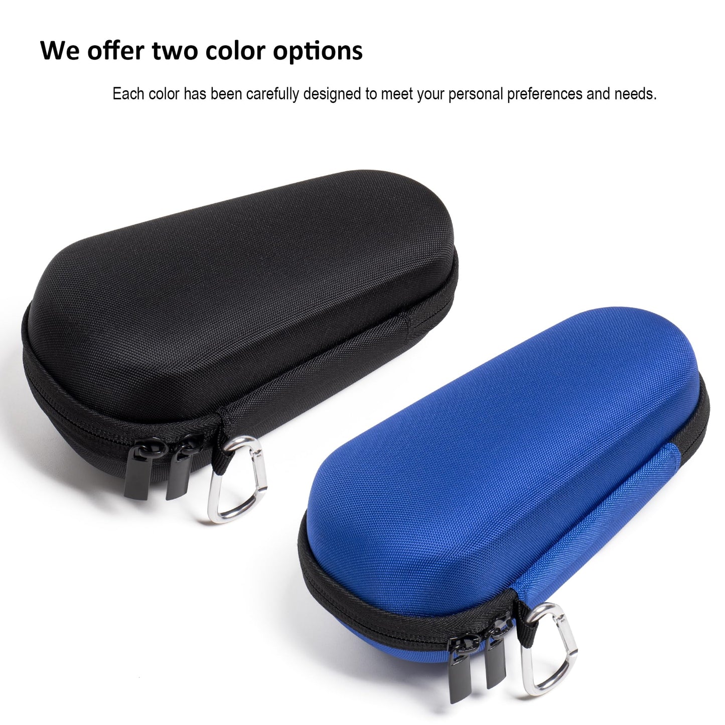 seplouis Electric Shaver Travel Case for Braun Series 3, Series 5, Series 7, Series 9 Electric shavers, Blue, Black, Electric Shaver Travel Case for Braun