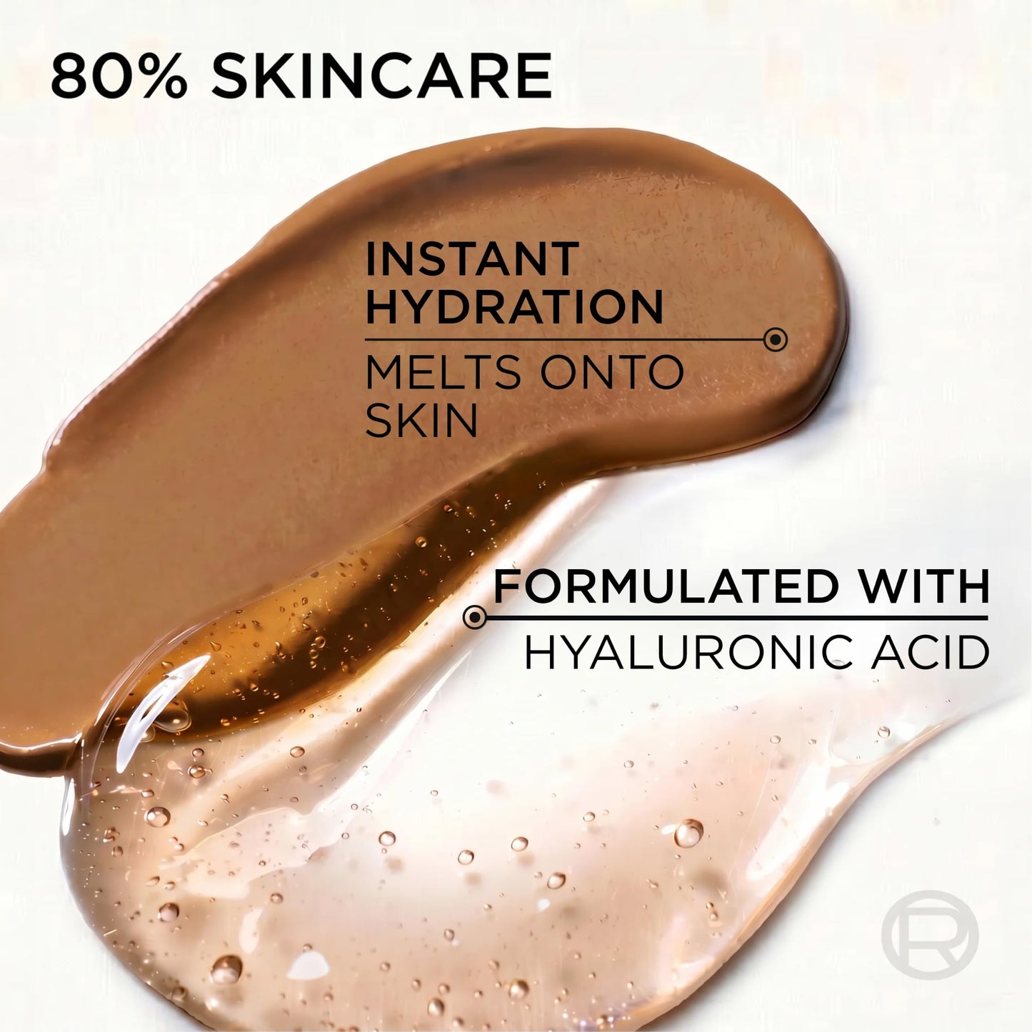 L'Oreal Paris True Match Hyaluron Tinted Balm Foundation, Skincare Foundation with Light to Medium Radiant Coverage, Minimizes Wrinkles and Fine Lines, Non-Comedogenic Formula, Very Light 01