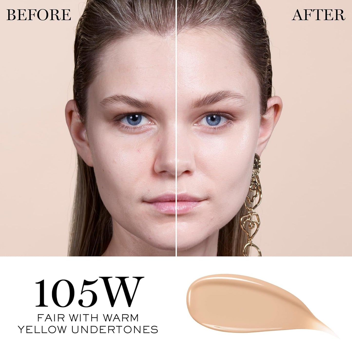 Lancôme Teint Idole Ultra Wear Foundation - Hydrating SPF 27, Medium Buildable Coverage & Glow Finish