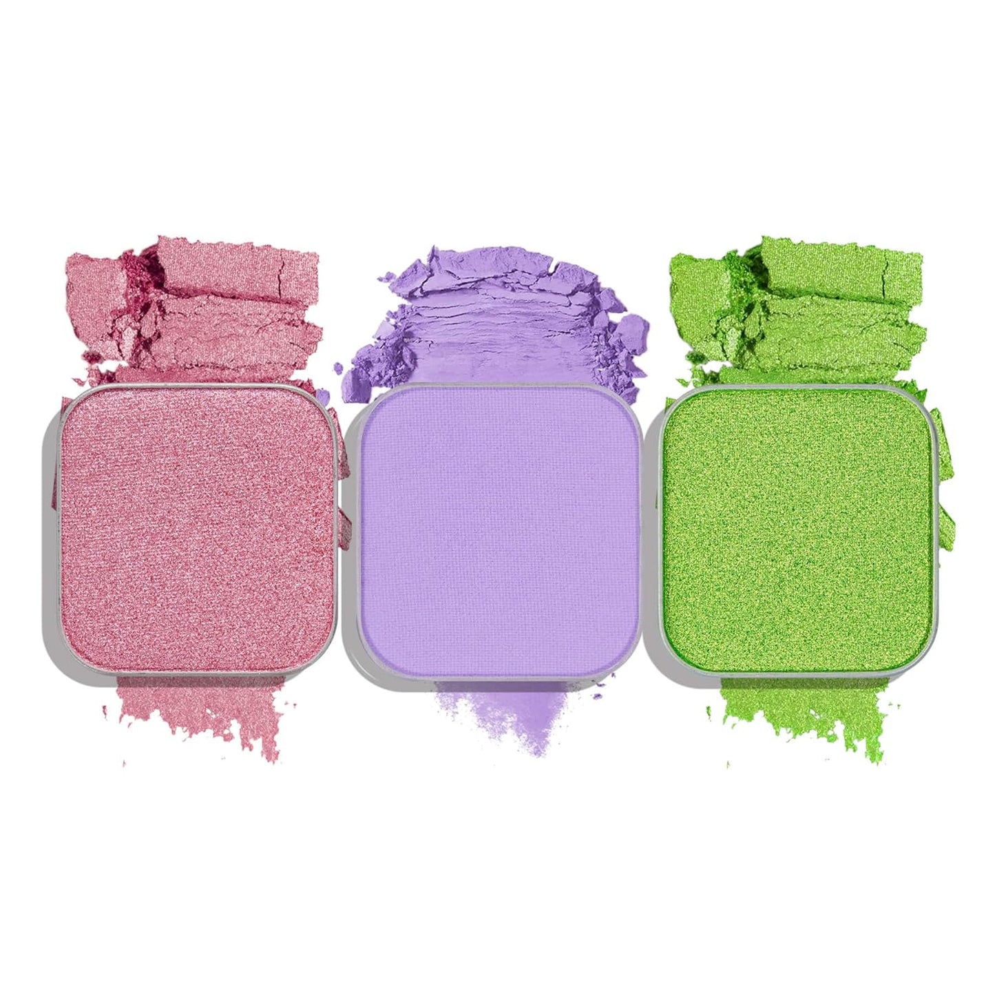 Chameleon Chrome Eyeshadow - Duochrome Lavender & Blue Reflects | Iridescent Metallic Shimmer, Bouncy Texture