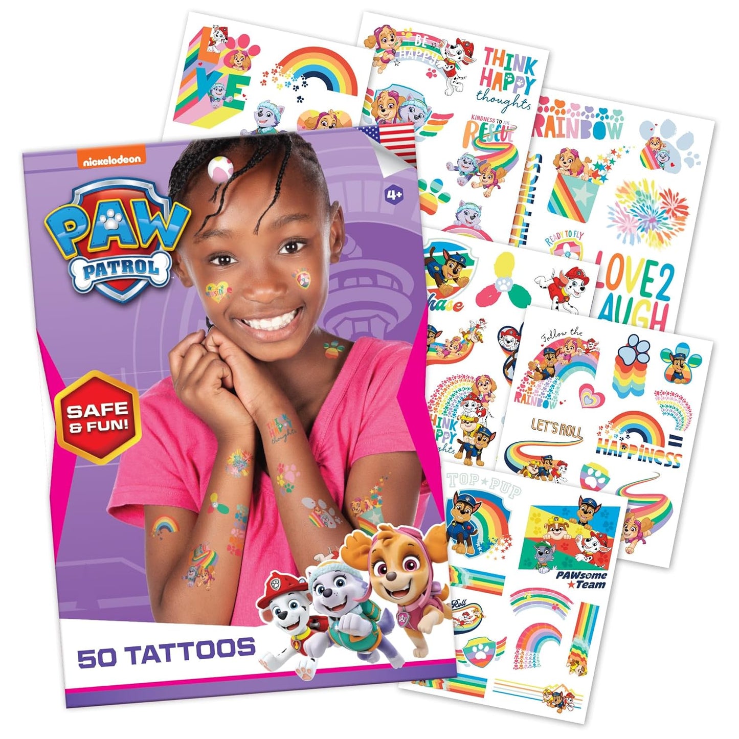 Transformers Temporary Tattoos for Kids - Safe Ink Birthday Party Favors | 50 Pack Set