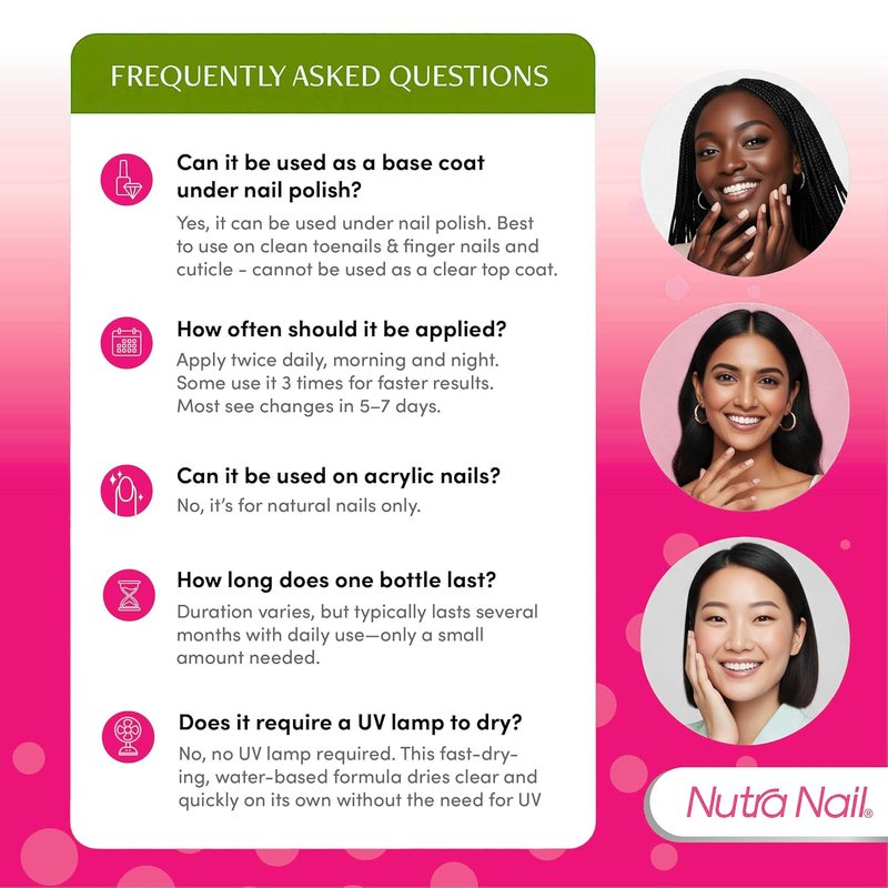 Nutra Nail 5 to 7 Day Growth Treatment - Fast Keratin Nail Hardener & Strengthener for Brittle Nails | 0.47 Fl Oz