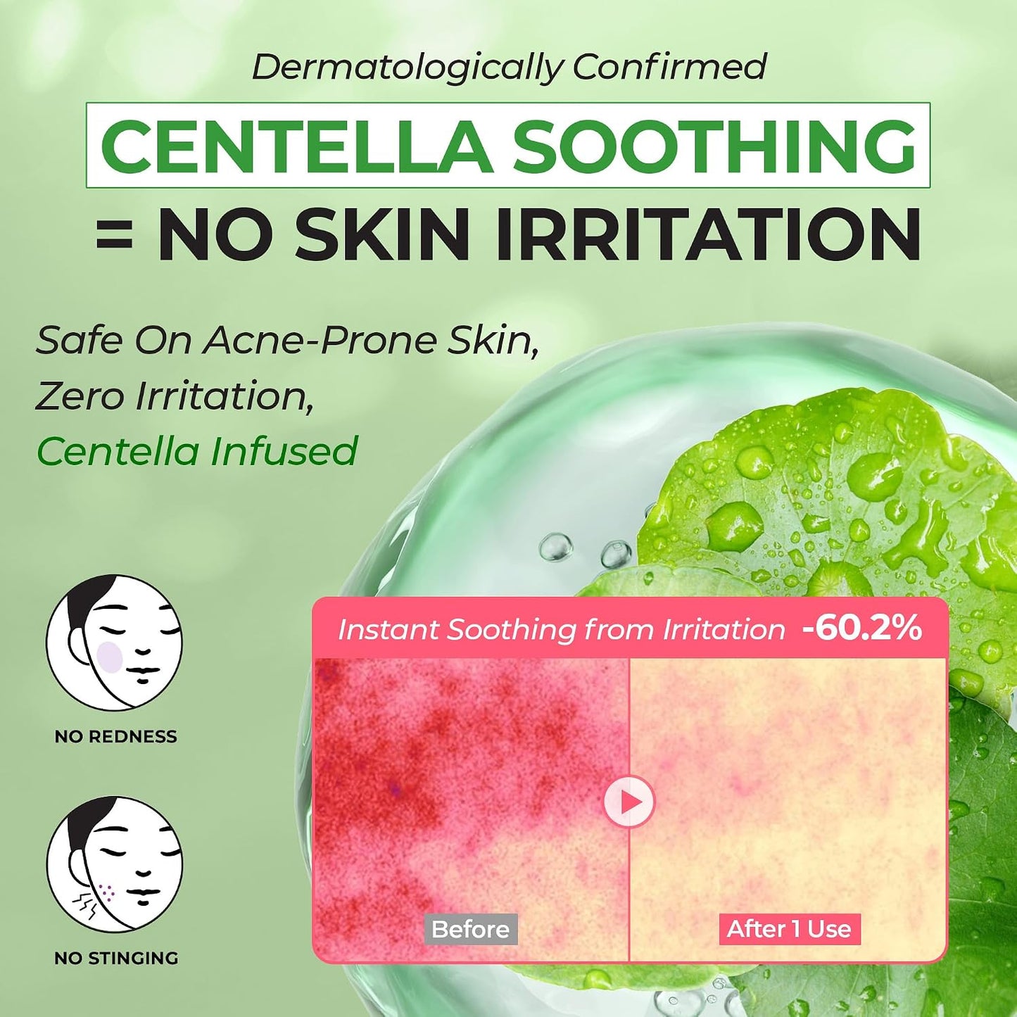 Panthenol Ceramide Barrier Repair Cream - Soothing Gel Moisturizer for Sensitive Skin | Lightweight, Non-Greasy, 2.71 fl oz