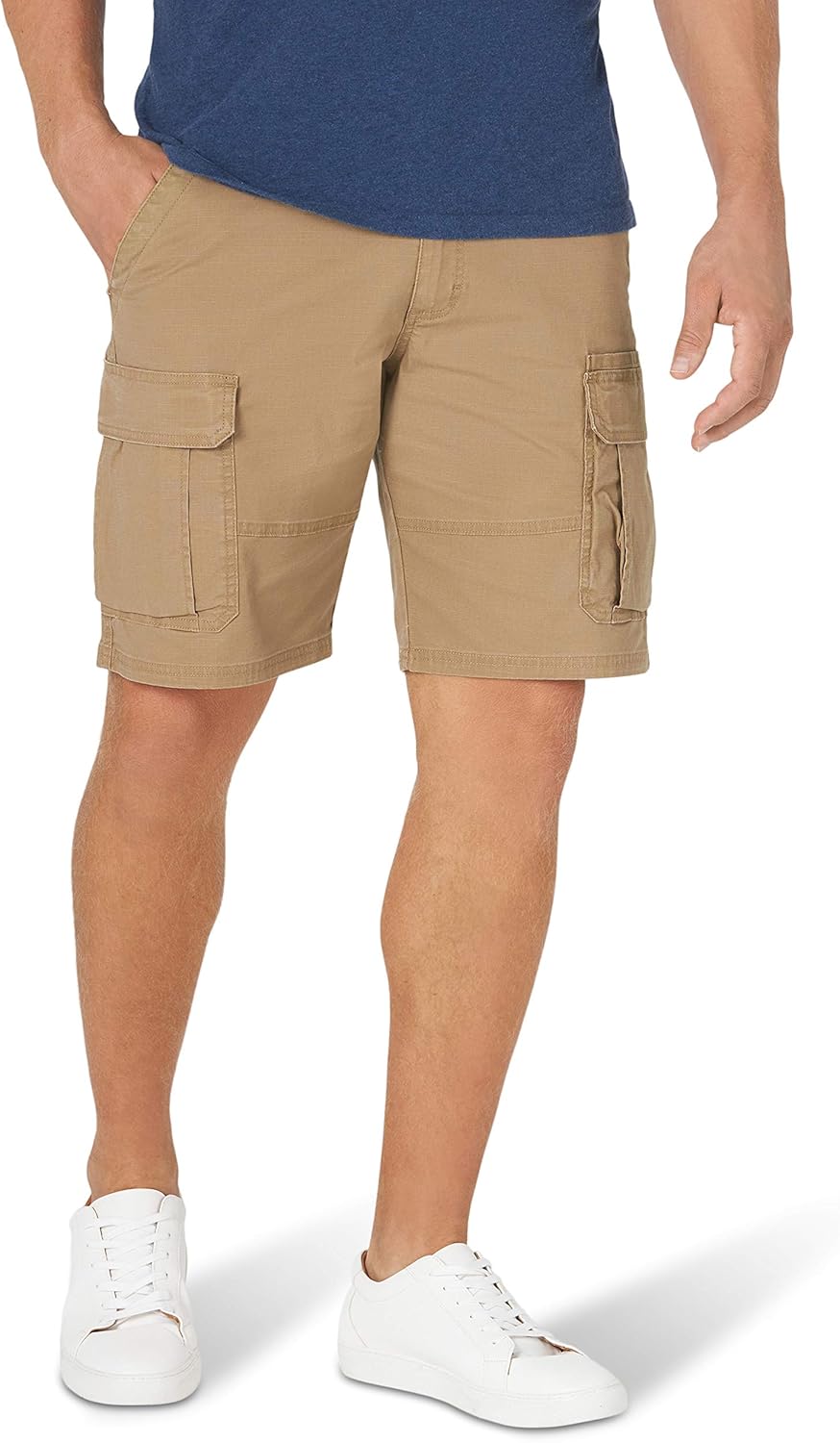 Men's Classic Cargo Stretch Shorts - Wrangler Authentics | Comfortable Fit, Versatile Style