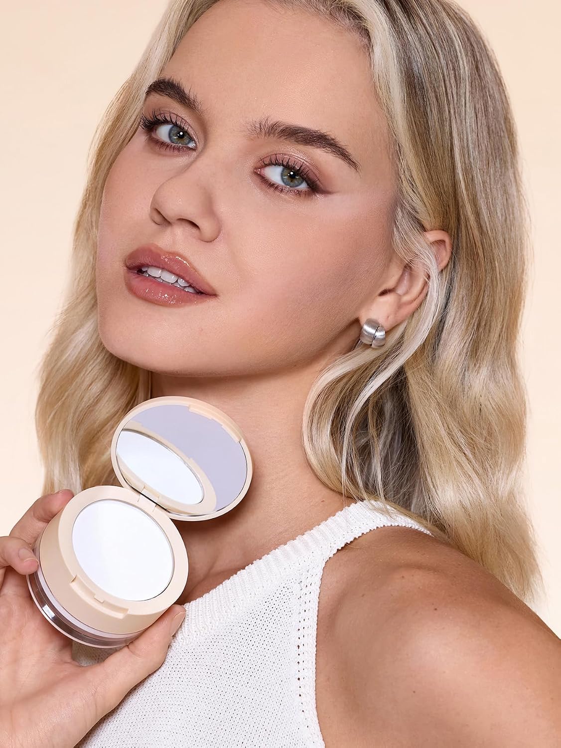 Ultra-Fine Blur & Lift Setting Powder Duo - Translucent Finish for Flawless Makeup