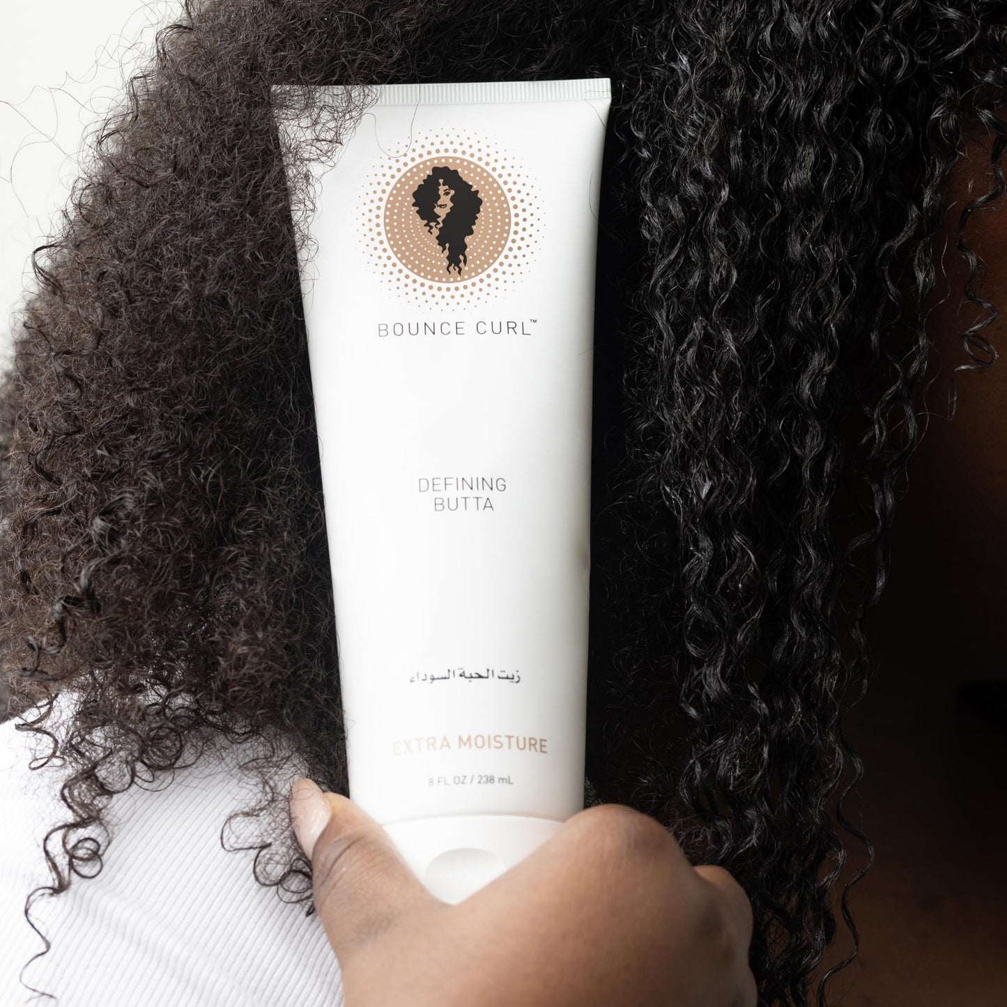 Bounce Curl Defining Butta Curl Cream for Type 4 Natural Hair, Murumuru Butter and Baobab Oil, Moisture and Frizz Control, Wash and Go, Vegan, 8 fl oz