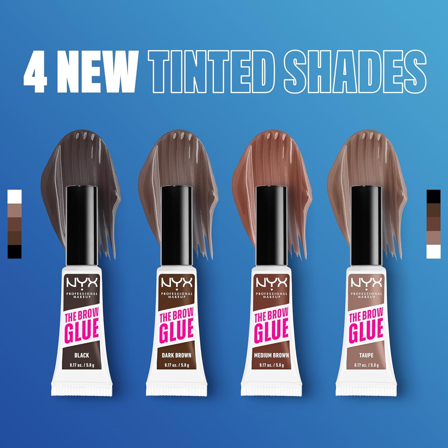 NYX The Brow Glue - Extreme Hold Eyebrow Gel for Flawless Brows | Clear Finish
