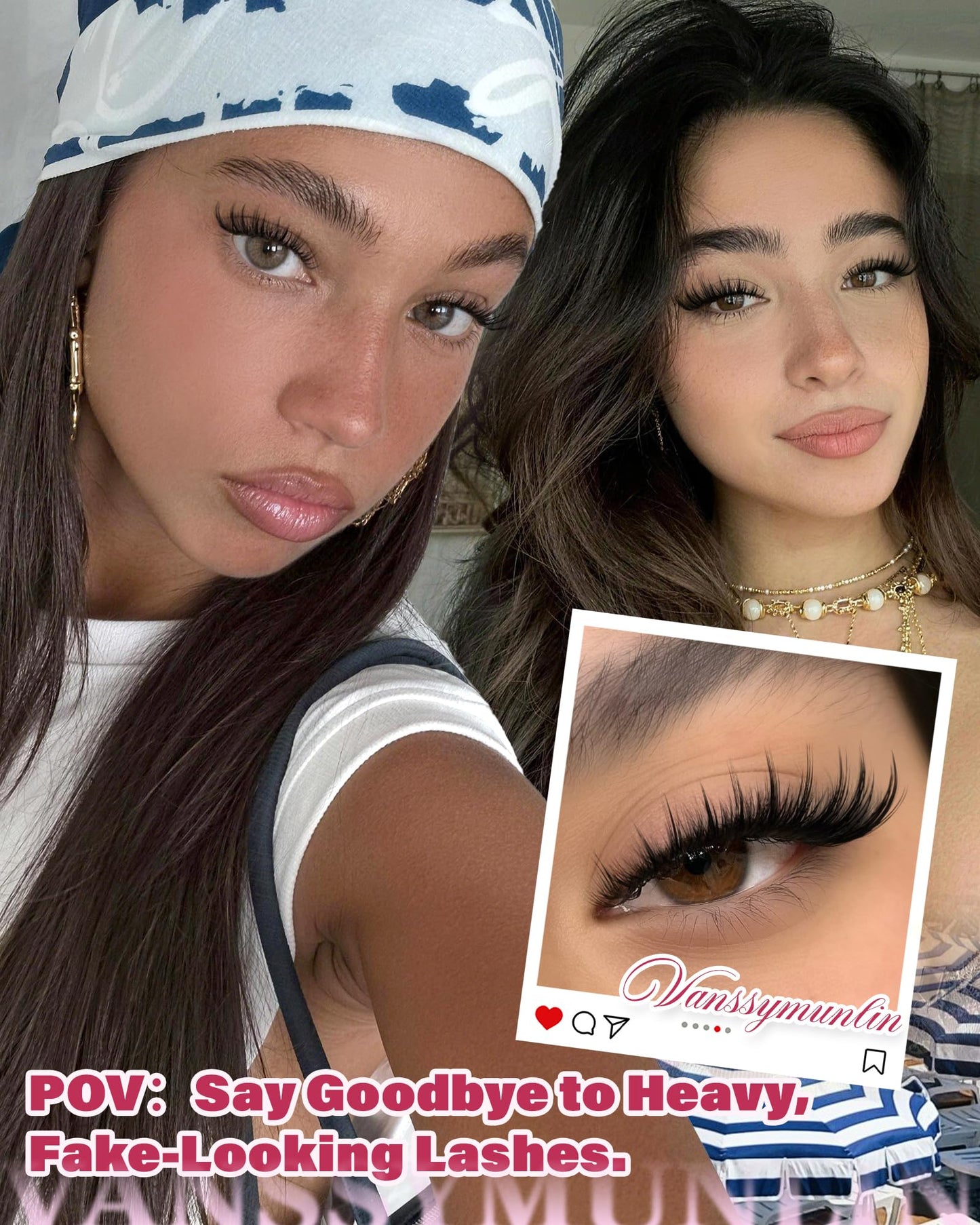 Wispy Manga Lash Clusters, Natural Separated Eyelash Clusters Fluffy Fairy Cluster Eyelash Extensions CD Curl Lashes Clusters Soft 10-16mm 162pcs Lash Extension for DIY at Home by Vanssymunlin