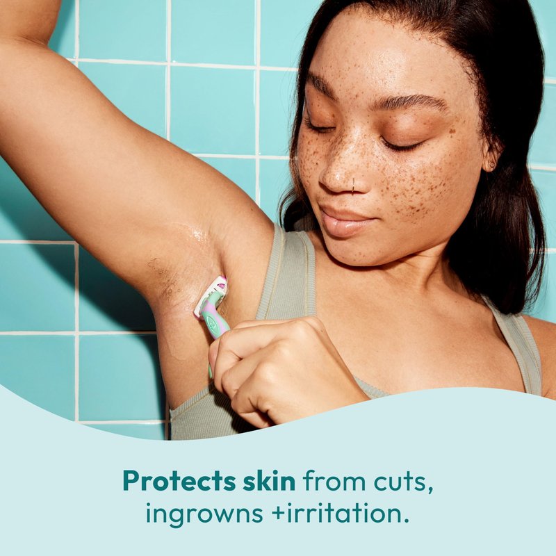 Skintimate 2-in-1 Shave Oil & Moisturizer, Fragrance Free, 7.3oz | Shaving Oil, After Shave for Women Bikini Area Moisturizer with Vitamin E and Aloe, Shaving Cream Alternative, 7.3 fl oz(Pack of 2)