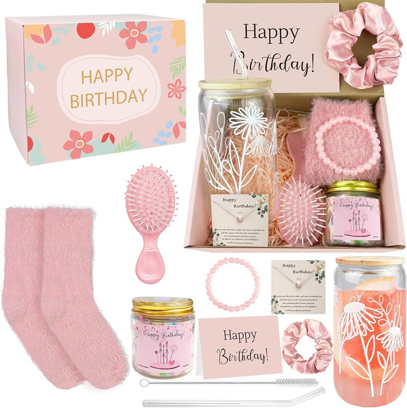 Birthday Gift Set for Teen Girls - 10 Piece Basket Collection | Perfect for Friends, Daughters, Sisters & Granddaughters