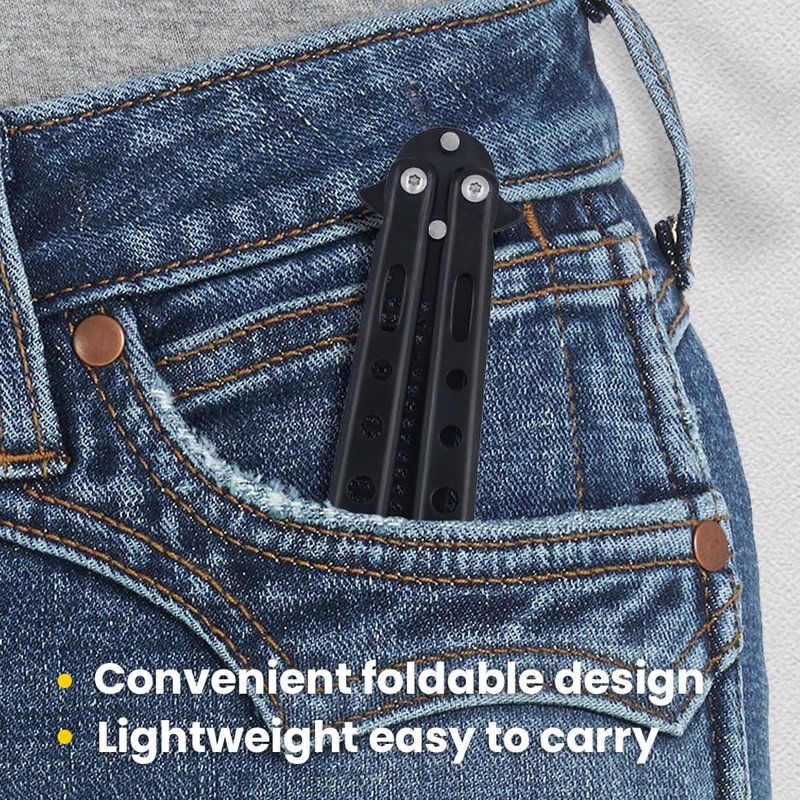 1PCS Switchblade Comb – Automatic Folding Pocket Combs for Hair, Beard, Mustache, Push Button Design, Portable Grooming Tool for Men(BLUE)