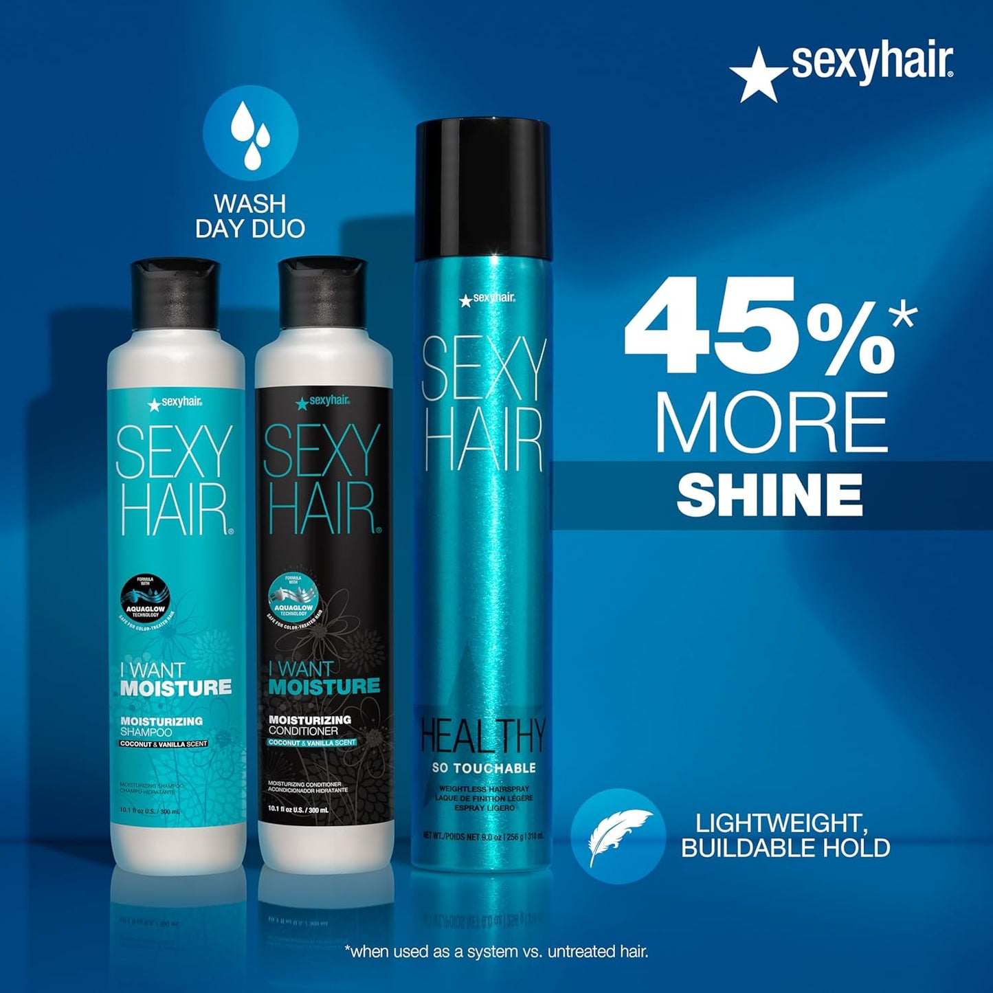 Healthy So Touchable Weightless Hairspray - Light Hold & Shine for All Hair Types