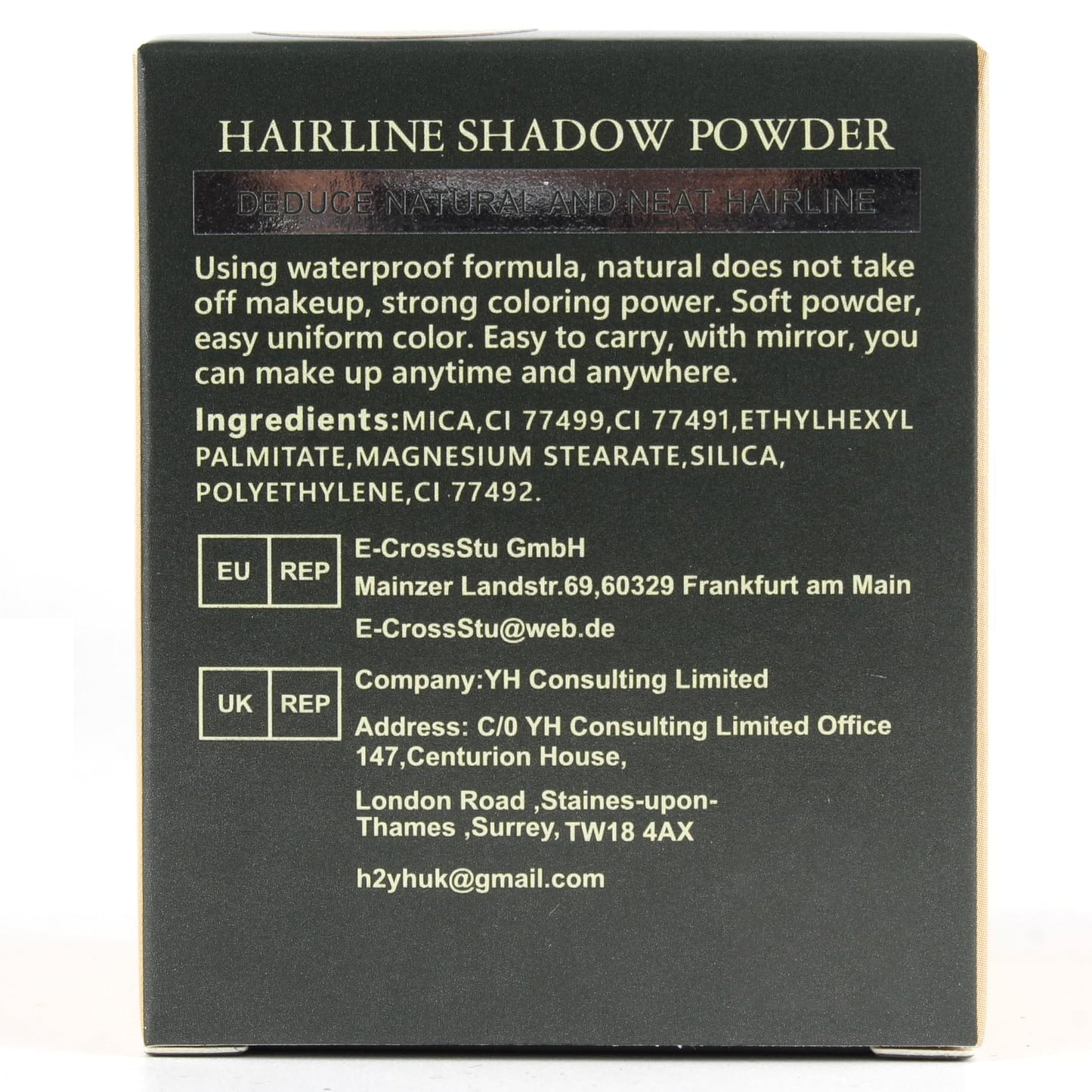 SOVONCARE Hairline Powder - Root Touch Up & Gray Hair Concealer for Men and Women, Instantly Covers Thinning Hair and Bald Spots, Natural-Looking Coverage Light Coffee 0.35 oz