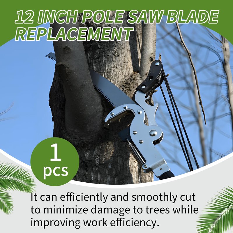 12” Pole Pruner Saw Blade Replacement for Corona TP 3841, TP 3811, TP 3714, TP 3712, TP 3702, TP 2712, TP 2612, TP 2512 & Other Most Brands Pruning Saws & Tree Trimmers