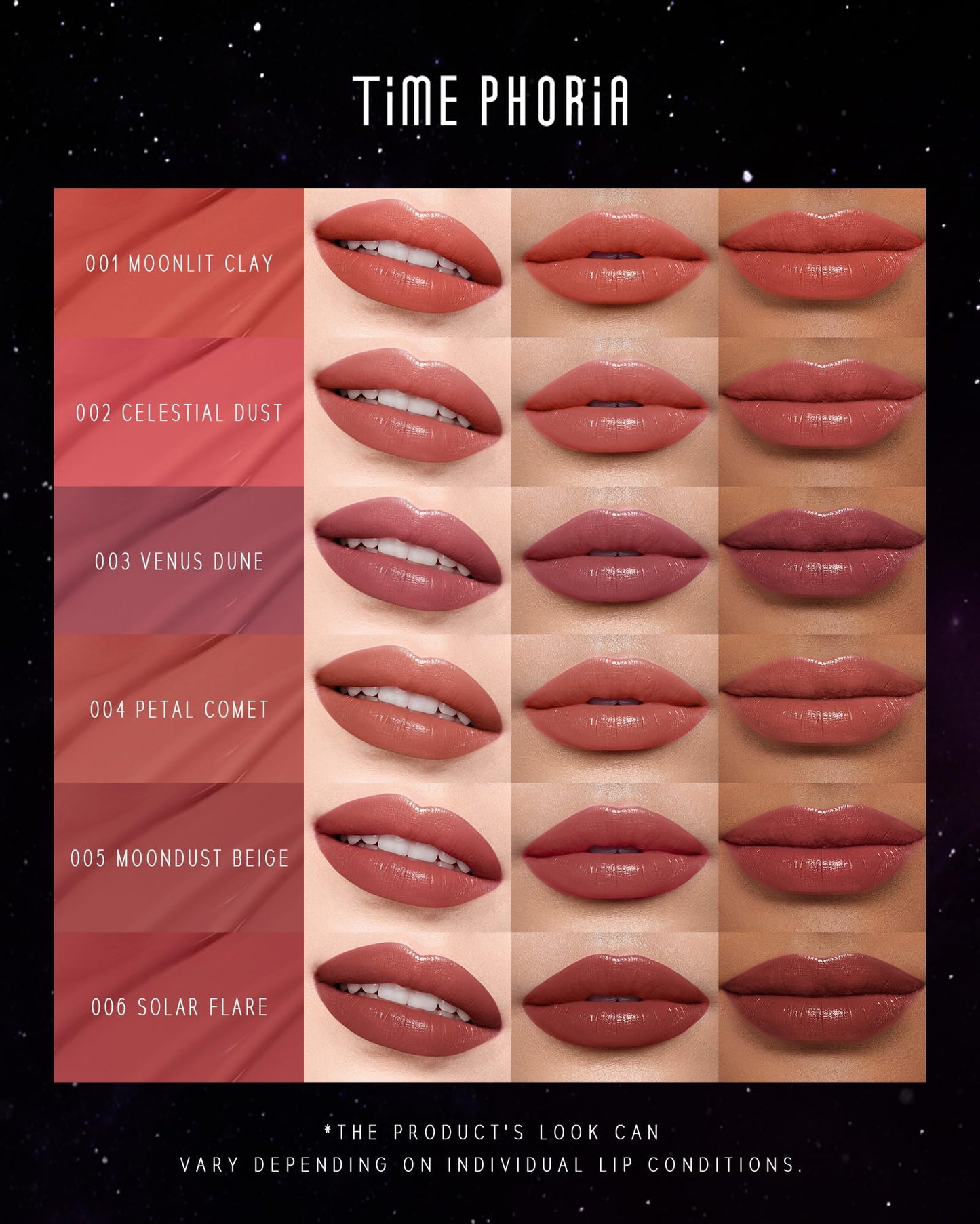 TIMEPHORIA Spectra Ultra Stay-Color Transfer Proof Lip Vinyl - Long Lasting Liquid Lipstick, High Coverage Shine Vinyl Glossy Finish, Zero Transfer Kiss Proof, Lightweight