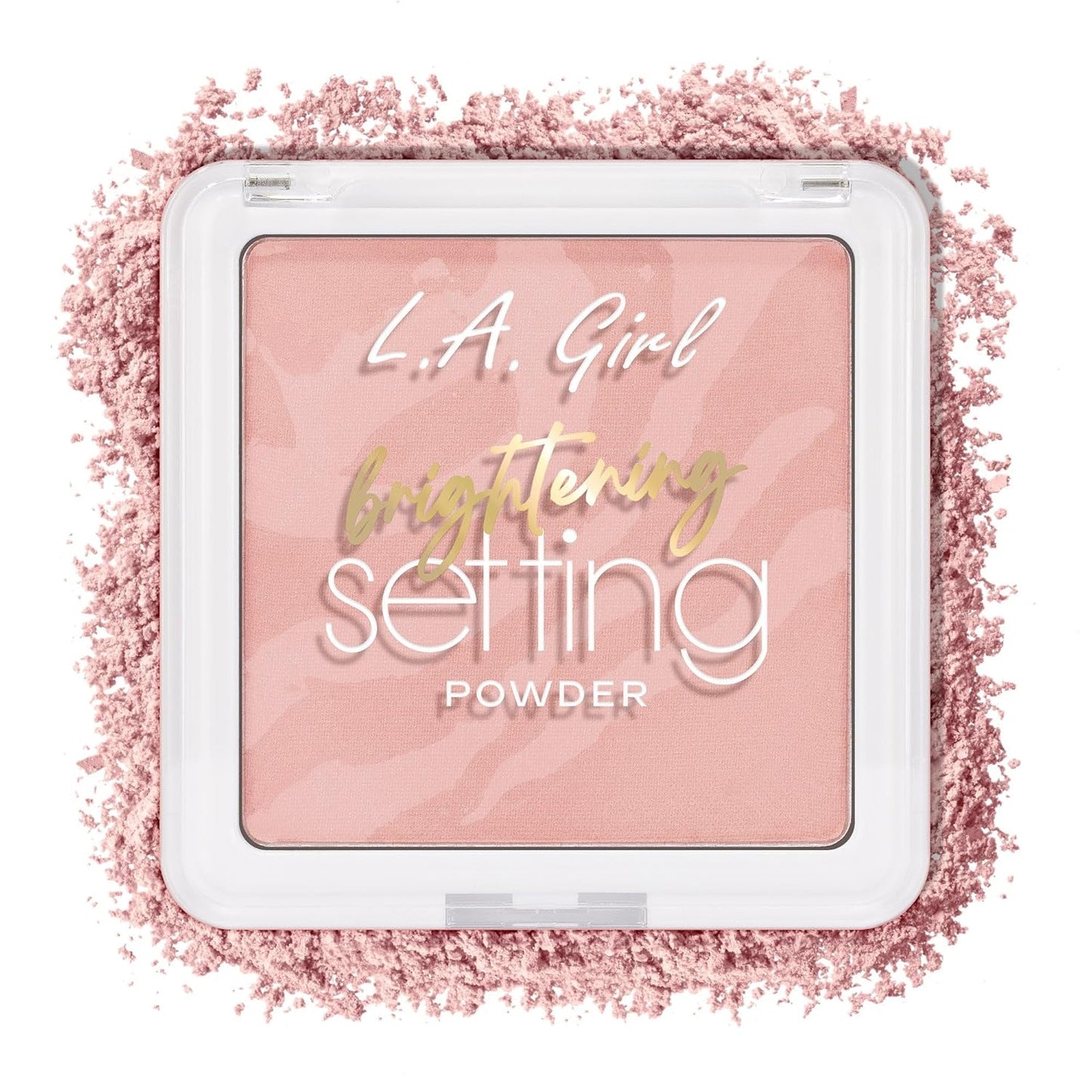 L.A. Girl Marble Setting Powder - Brightening Face Powder for Flawless Finish | GPS169