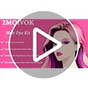 21-Piece Professional Pink Hair Dye Kit for Home Coloring