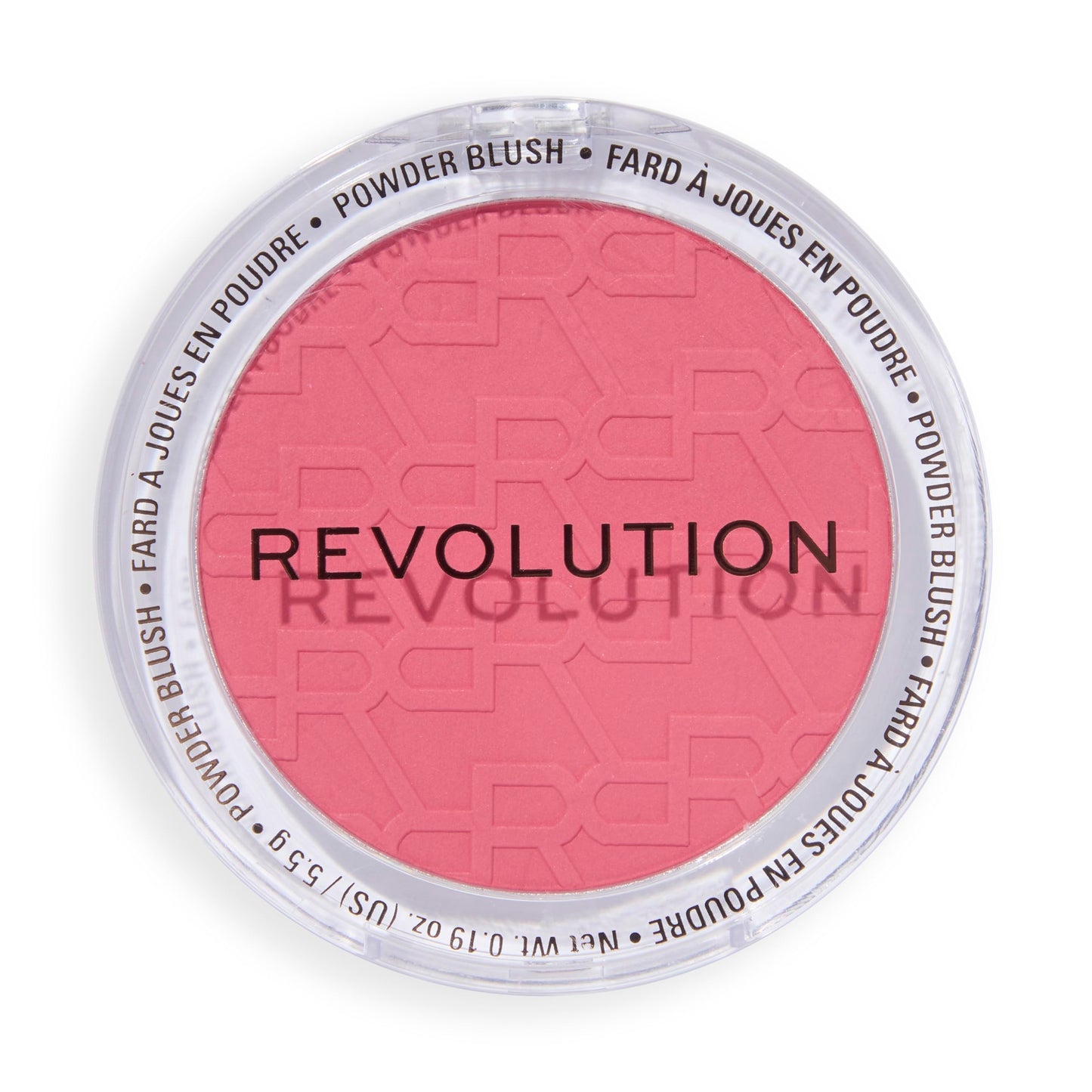 Revolution, Blusher Reloaded, Talc-Free Powder Blush with Matte Finish for Cheeks, Rich Pigment & Buildable, Vegan & Cruelty-Free, Pink Lady