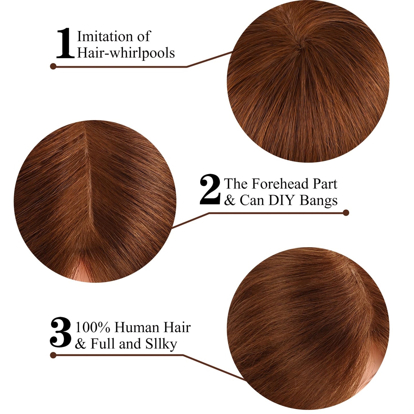 Mannequin Head with 100% Real Human Hair, Beauty Star Manikin Doll Head for Hair Styling, Cosmetology Hairdressing Training Practice Head with Clamp Stand and Braiding Accessories Kit (18" Dark Brown)