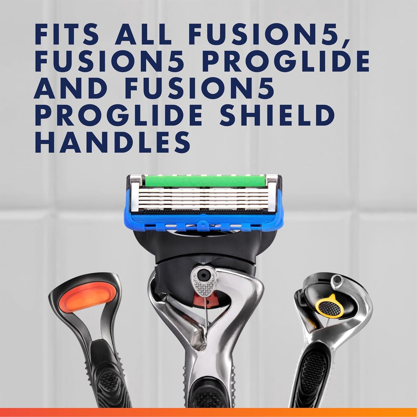Gillette Fusion5 Razor Blade Refills - 5-Blade Cartridges Variety Pack | 12 Count