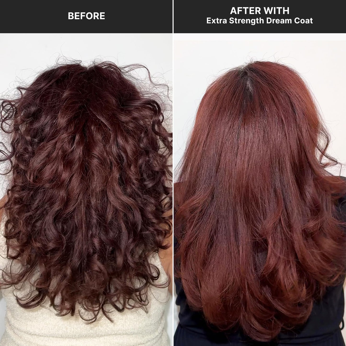 COLOR WOW Extra Strength Dream Coat – Powerful ultra moisturizing, anti humidity treatment for extremely frizz prone hair, glassy smooth, straight + resistant styles up to 3-4 washes