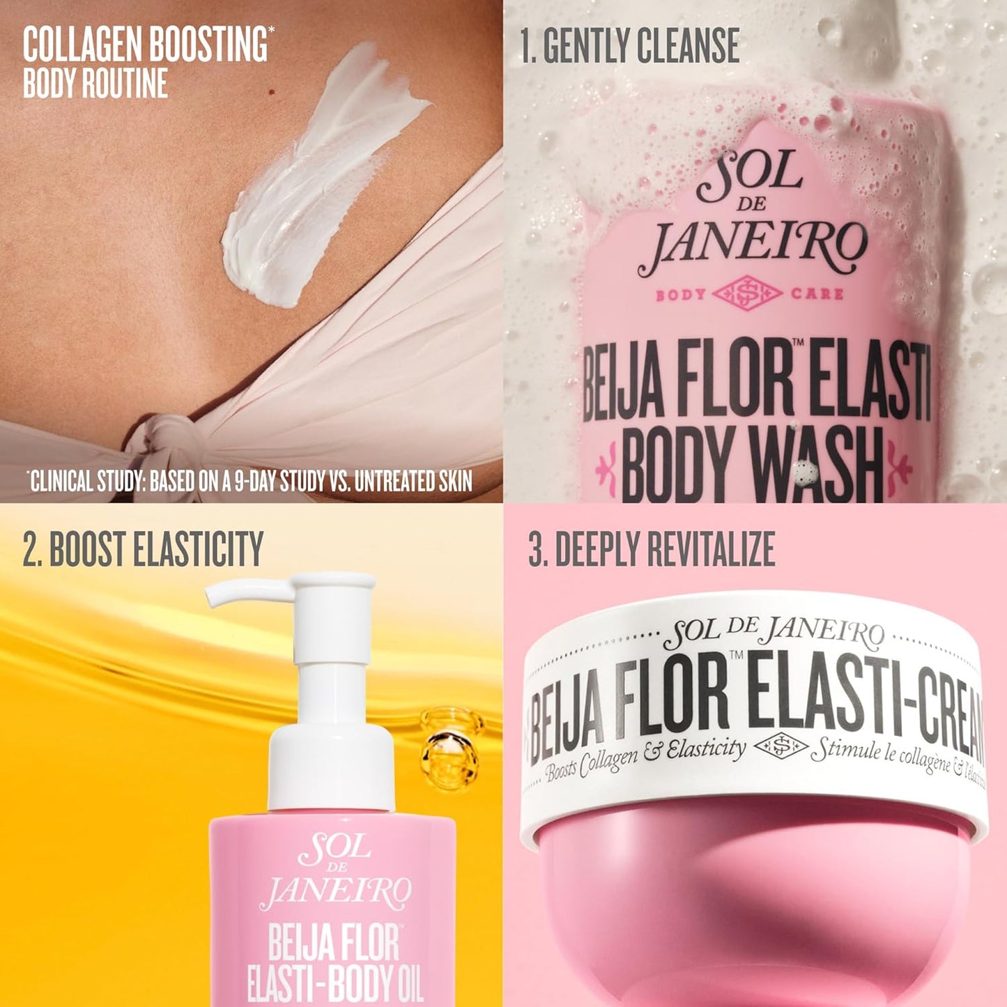 Beija Flor Elasti-Body Oil by SOL DE JANEIRO - Nourishing Skin Oil | 100 ml / 3.4 fl oz