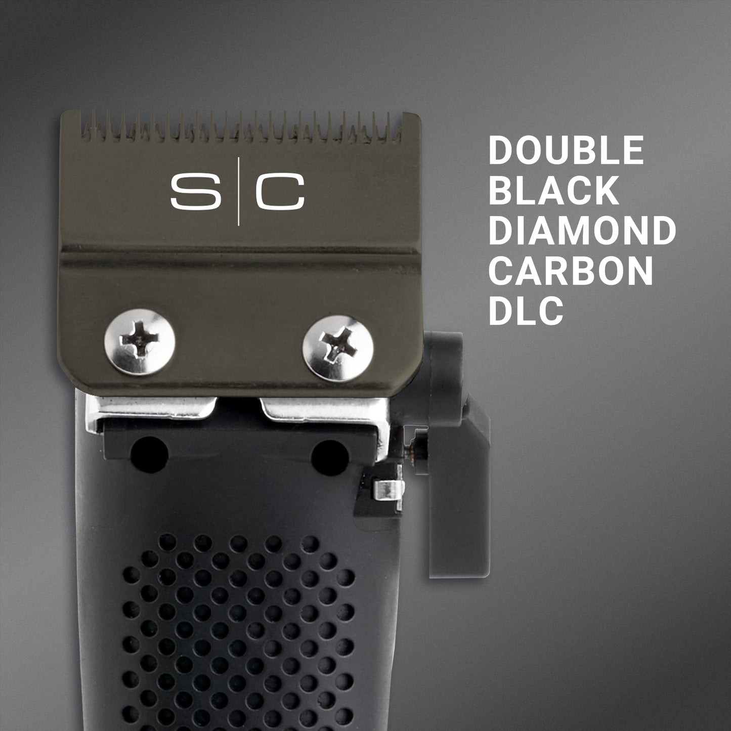 Stylecraft Rogue Professional 9V Microchipped Magnetic Motor Cordless Hair Clipper, 5 Guards, Matte Gunmetal