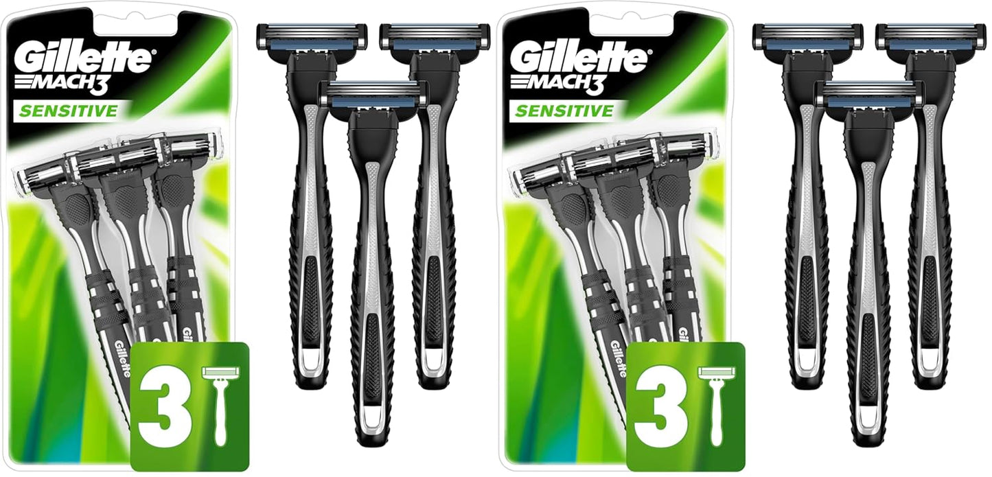 Gillette Disposable Razor - Precision Blades for a Smooth Shave | 5 Count Pack