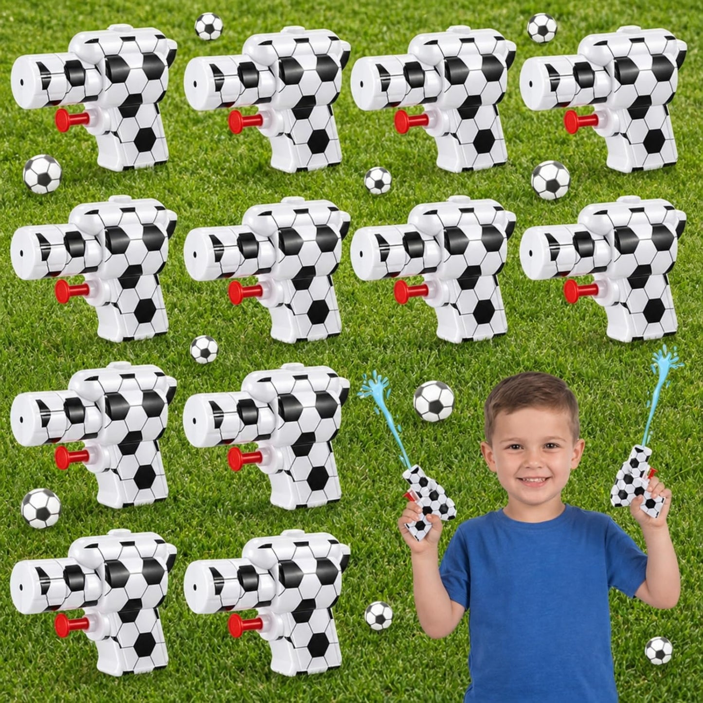 Mini Spider Web Water Guns - 12 Pack Plastic Blasters for Kids | Summer Pool Party Toys